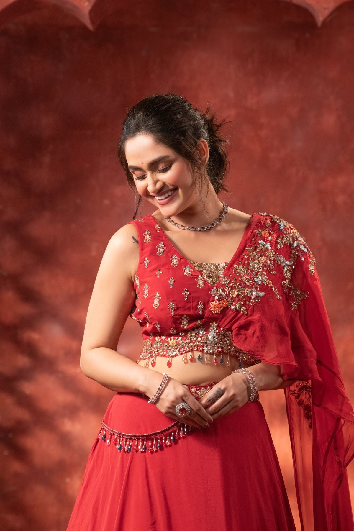 Kamini | Pure Organza Lehenga Choli