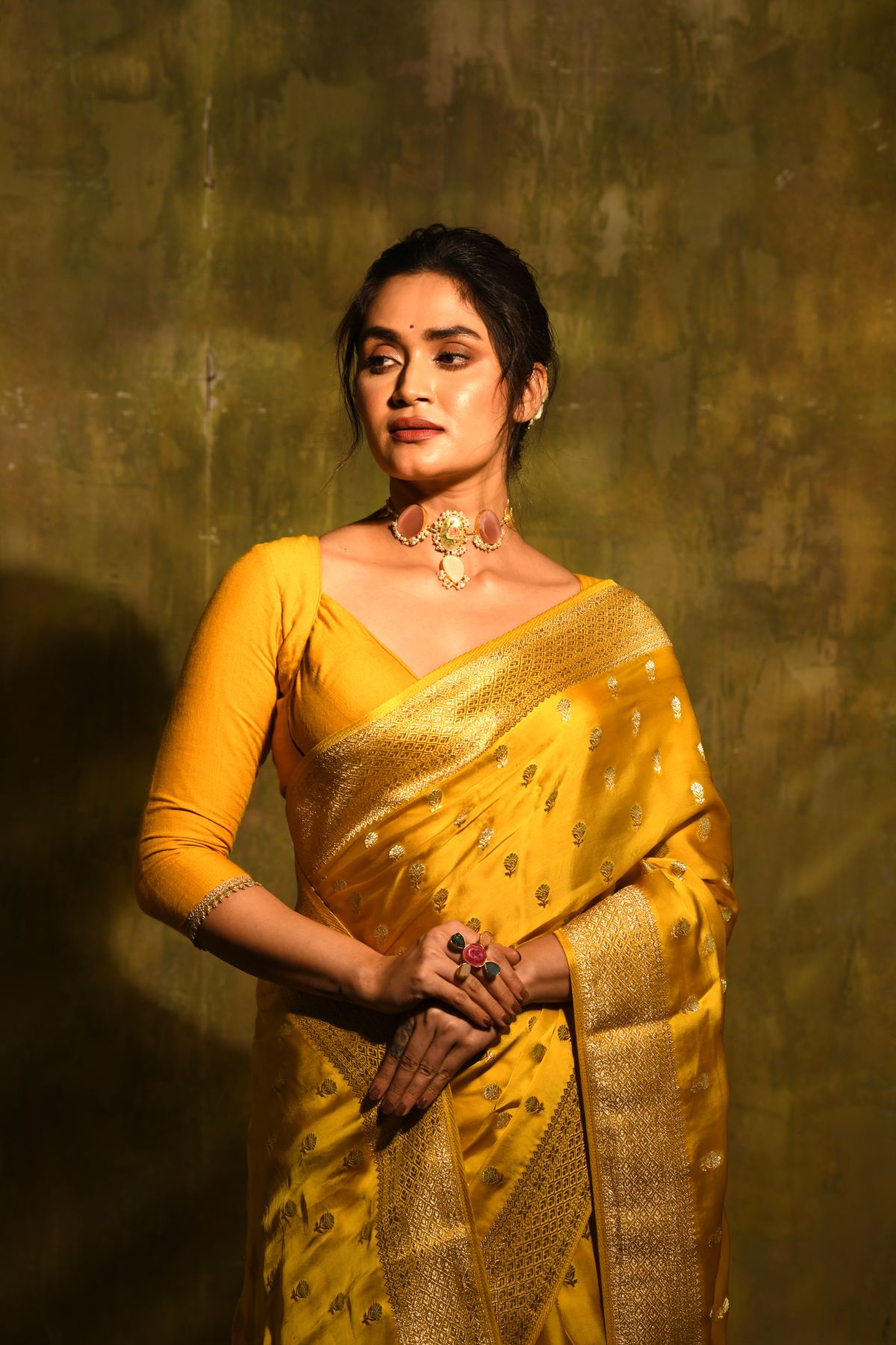 Vasundhara | Benarasi Mushru Silk Saree