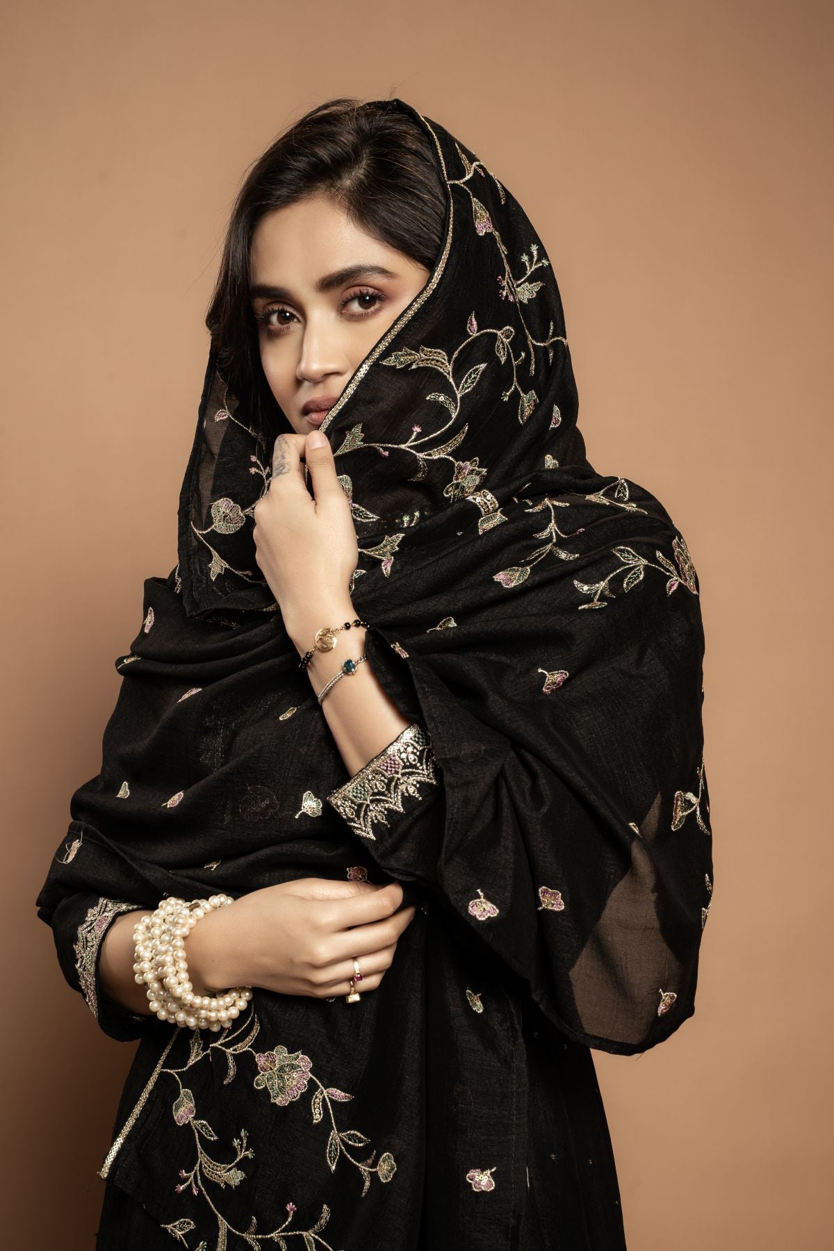 Samira | Anarkali in Black