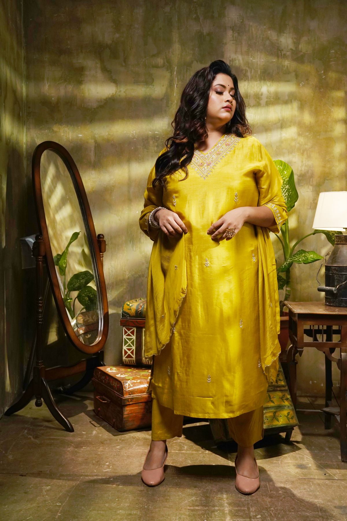 Malini | Pure Silk Salwar Suit