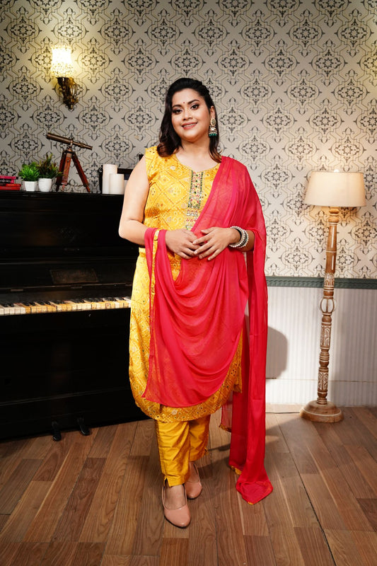 Kanika | Silk Salwar Suit