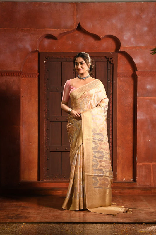 Madhavi | Banarasi Rangkat Saree